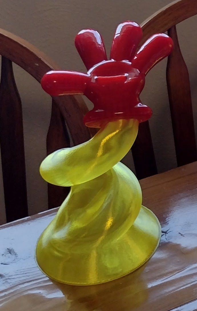 piggy bank hand short Free 3D print model_1