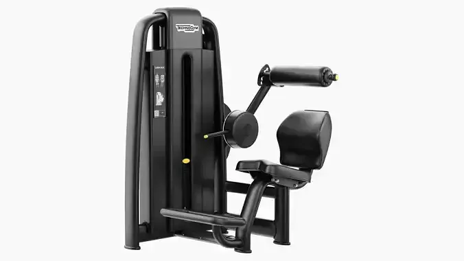 Technogym Selection 700 - Lower Back 3D model