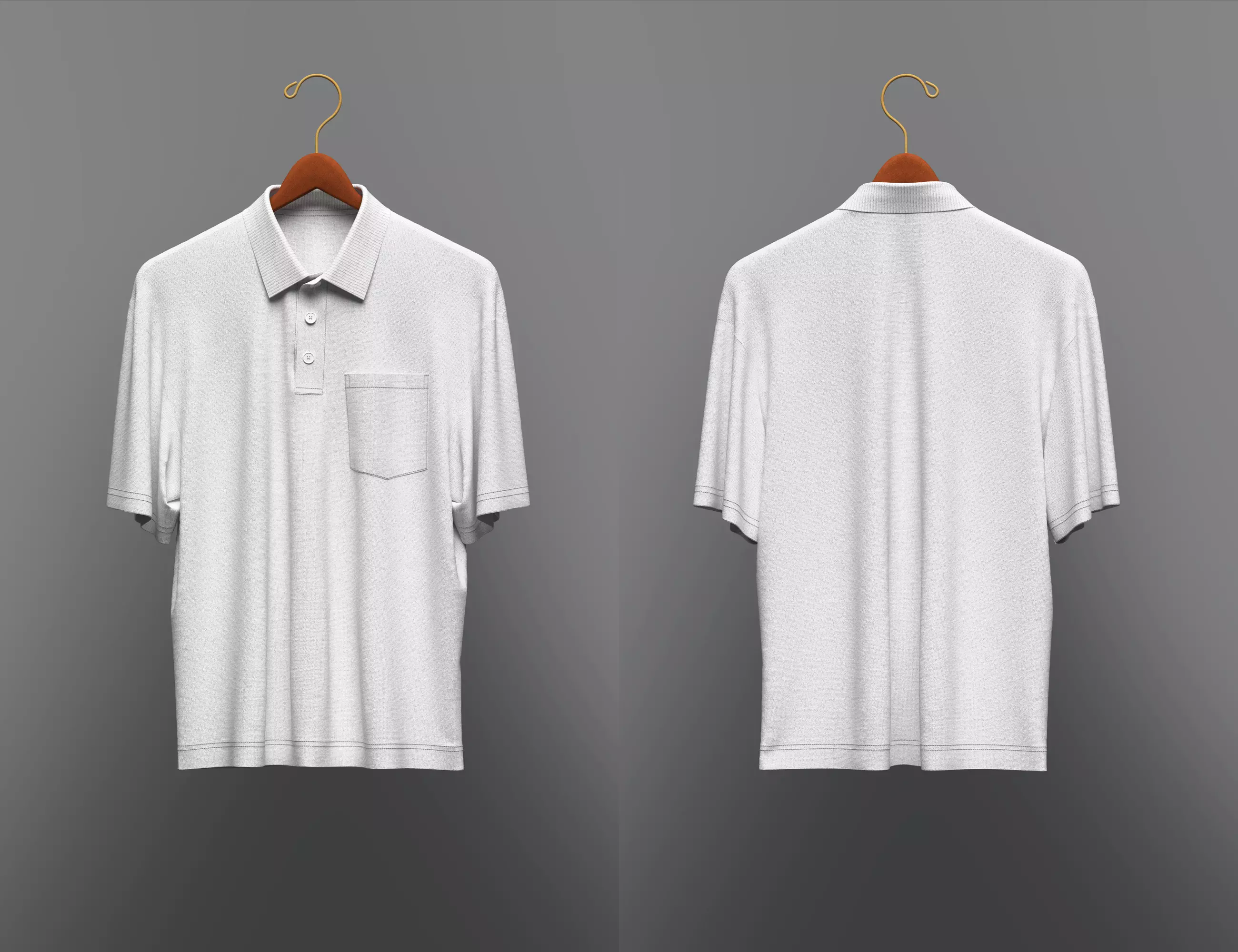 Polo on Hanger 3D model