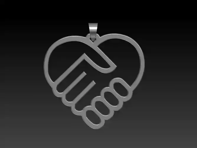 Ukraine pendant Free 3D model