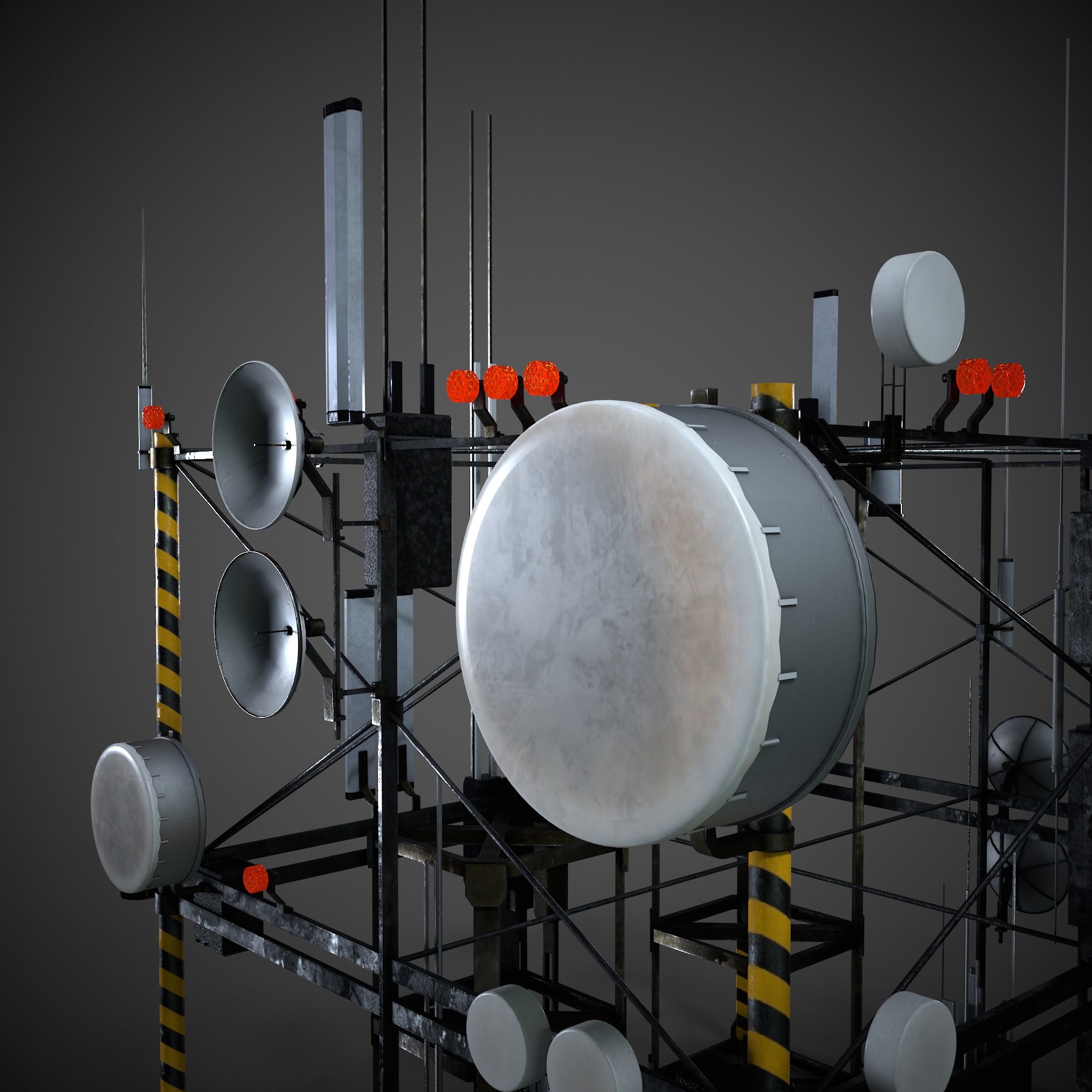 Communication Station 3D model_3