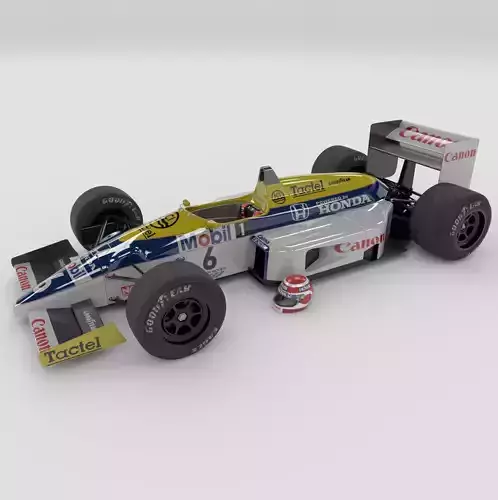 Williams FW11 Formula-1 3D model