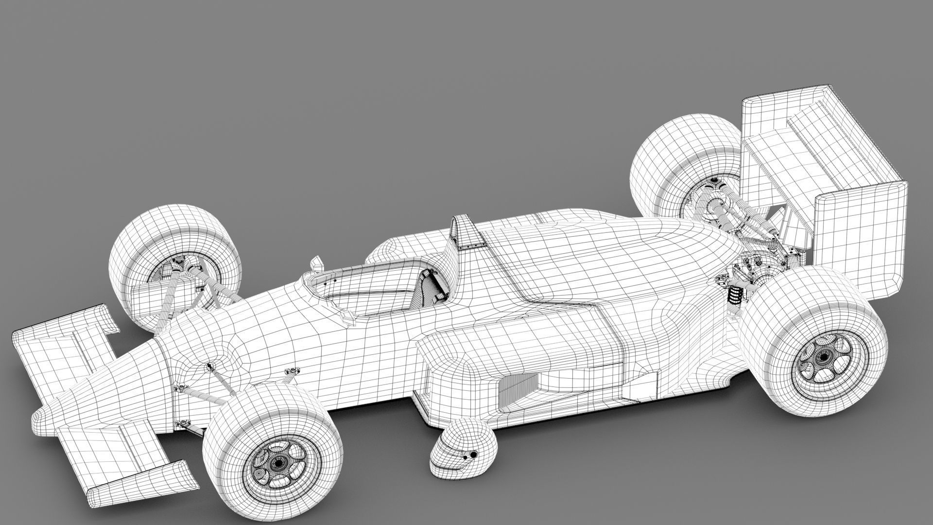 Williams FW11 Formula-1 3D model_10