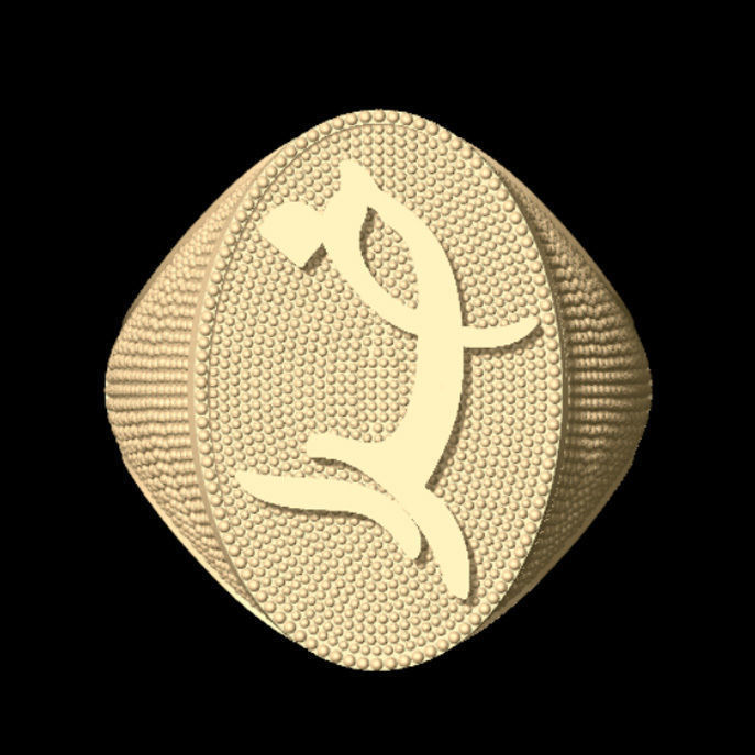 God Ring 3D print model_2