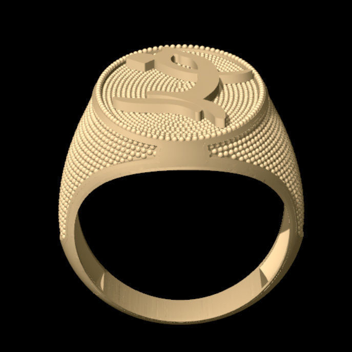 God Ring 3D print model_4