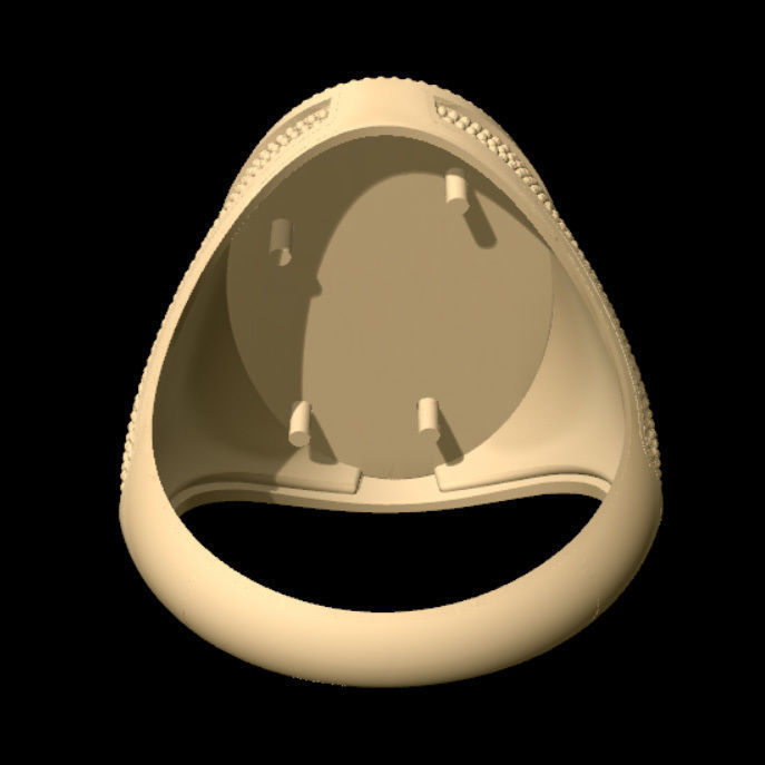 God Ring 3D print model_9