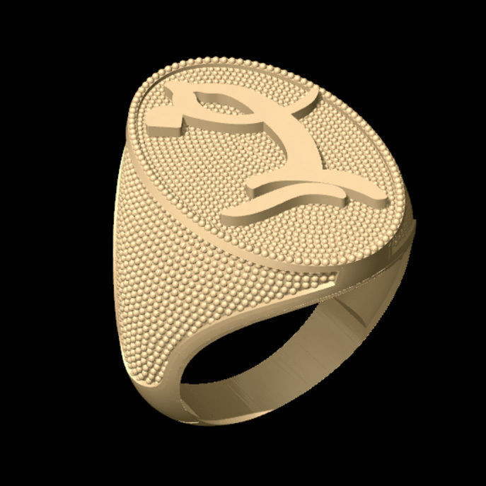 God Ring 3D print model_1