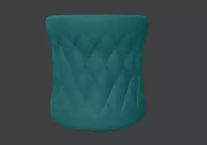 Sofa Stool 3d model 3D model