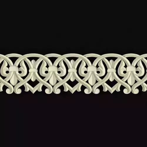 Central decor ornament for furniture