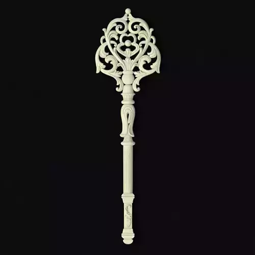 Central decor ornament for furniture