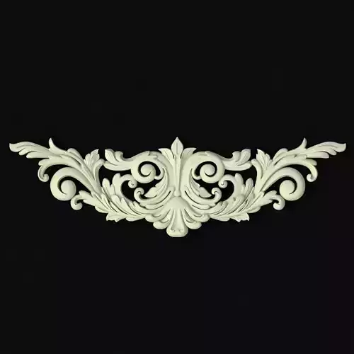 Central decor ornament for furniture