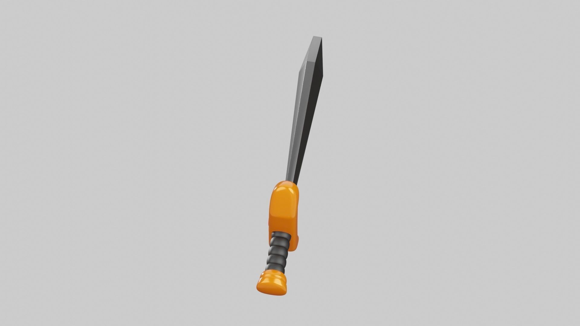 Sword 3D Illustration 3D model_7