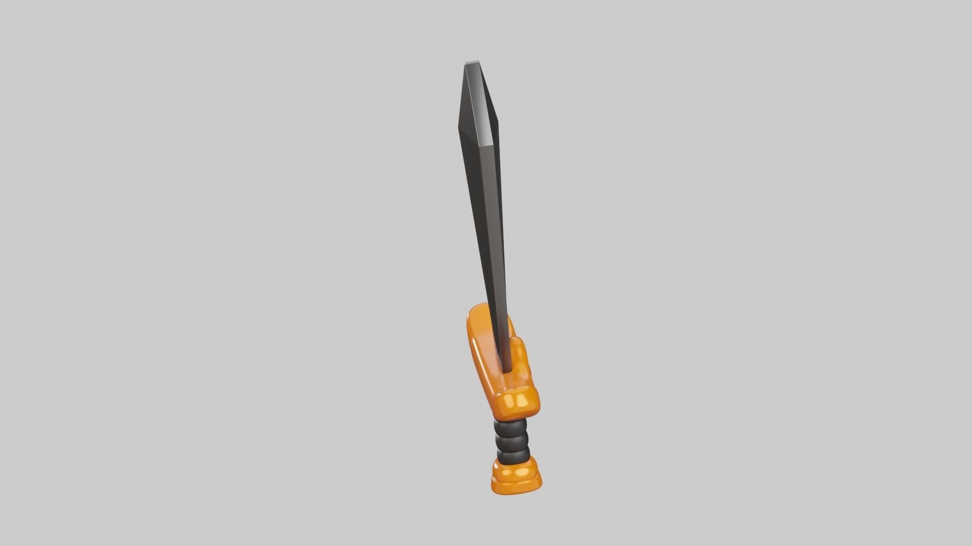 Sword 3D Illustration 3D model_16