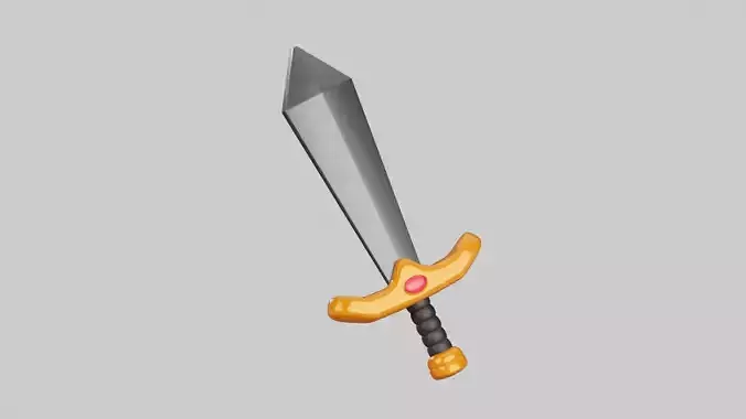 Sword 3D Illustration