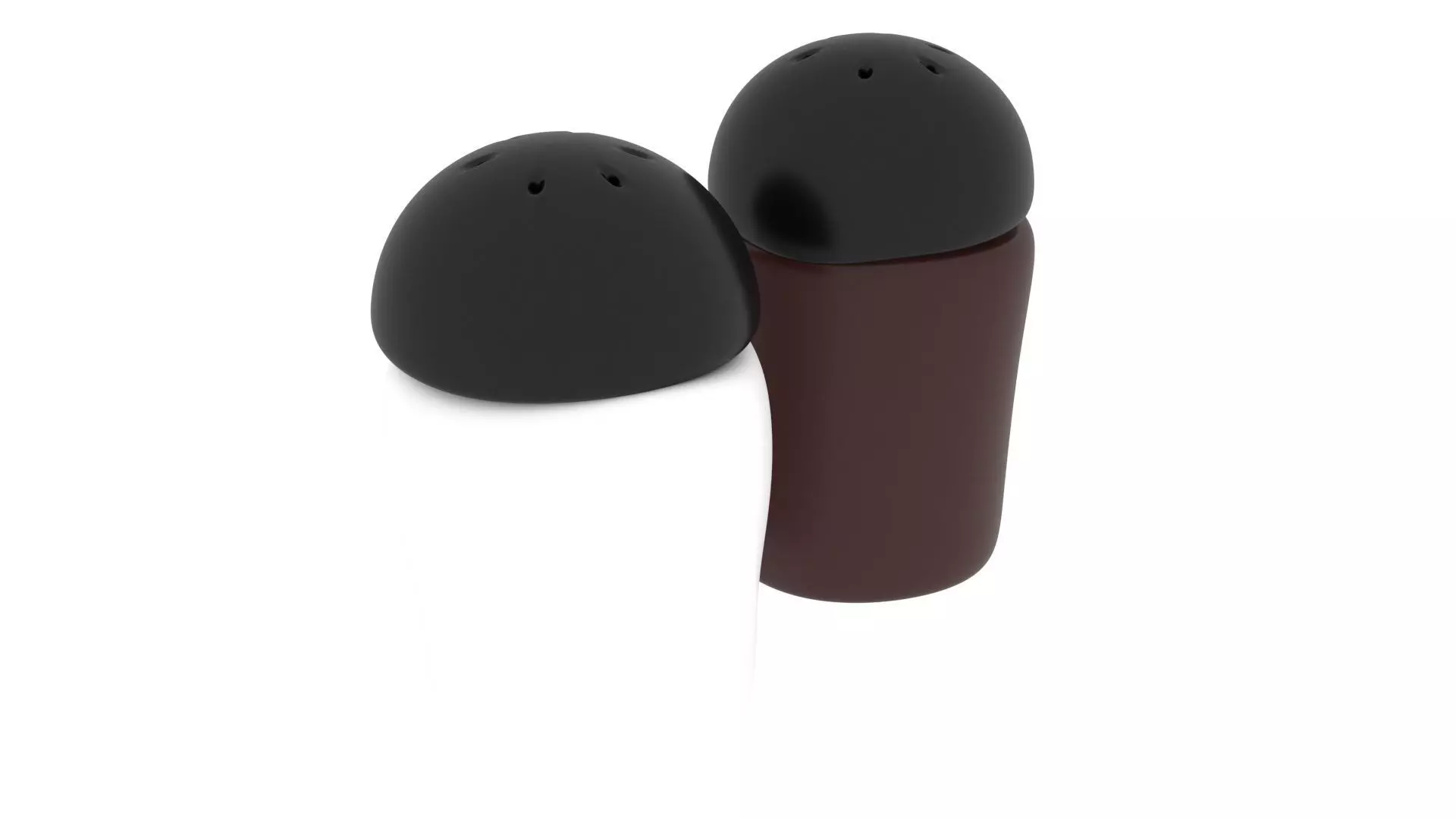 Salt and Pepper Shakers From Plasticine 3D model