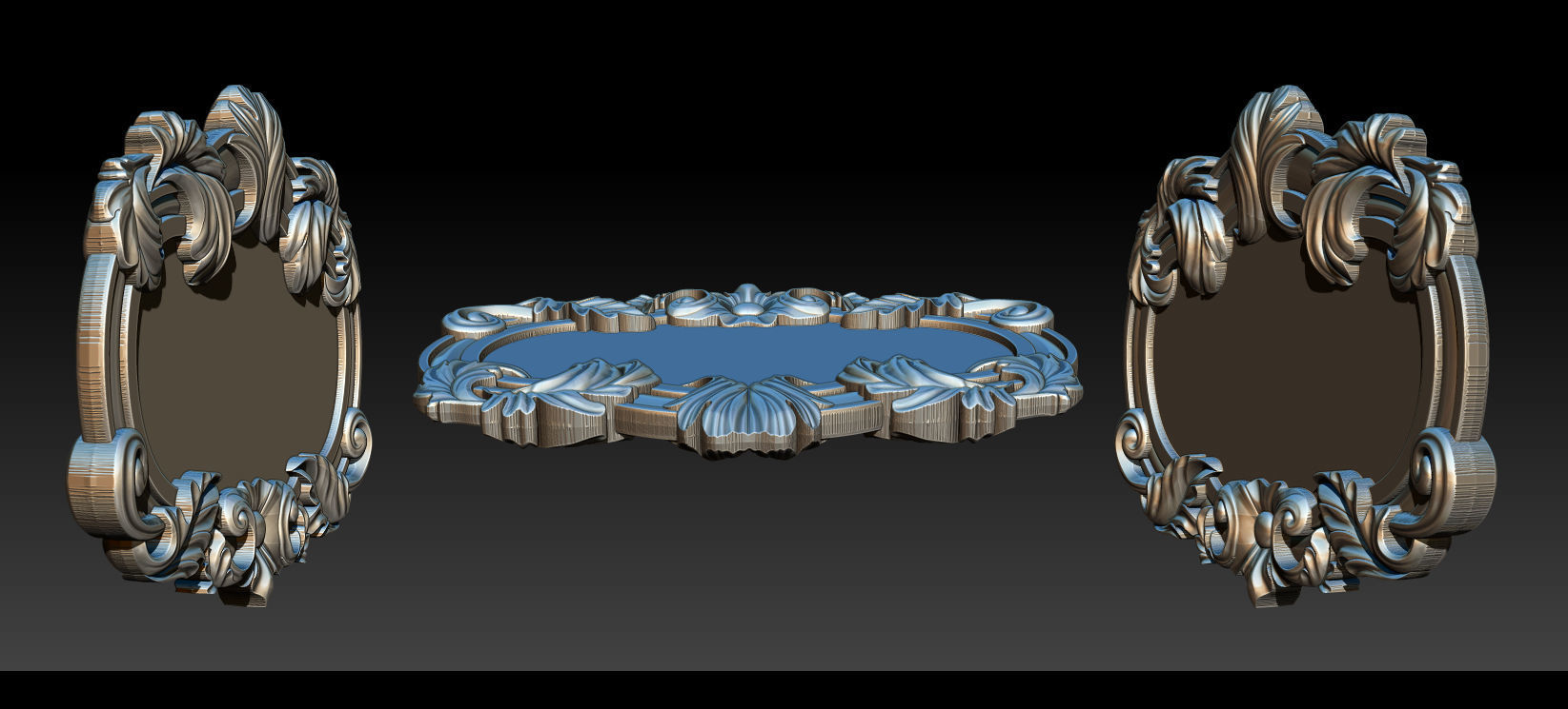 WALL PLATE ADDRESS WITH CUSTOM NUMBER 3D print model_18