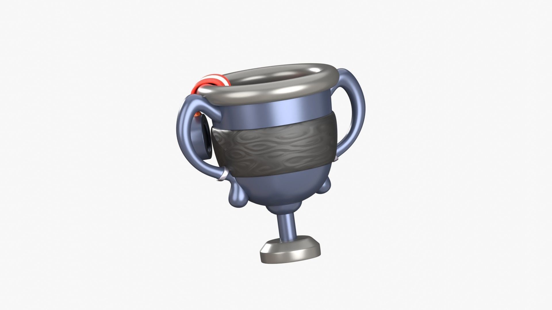 Trophy 3D Illustration 3D model_9