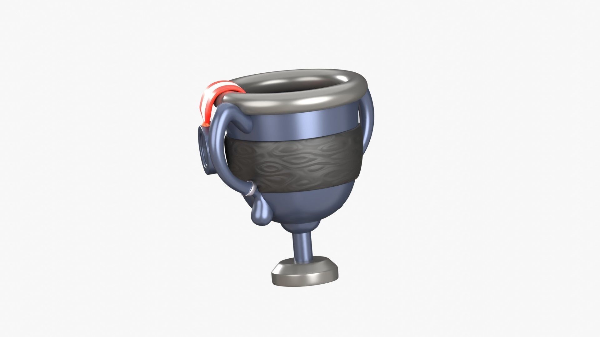 Trophy 3D Illustration 3D model_8