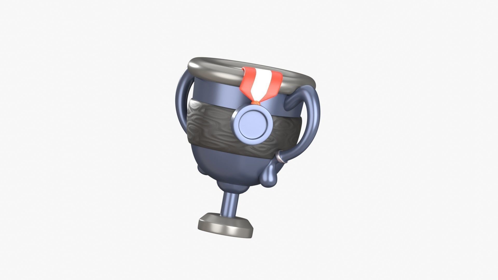 Trophy 3D Illustration 3D model_3