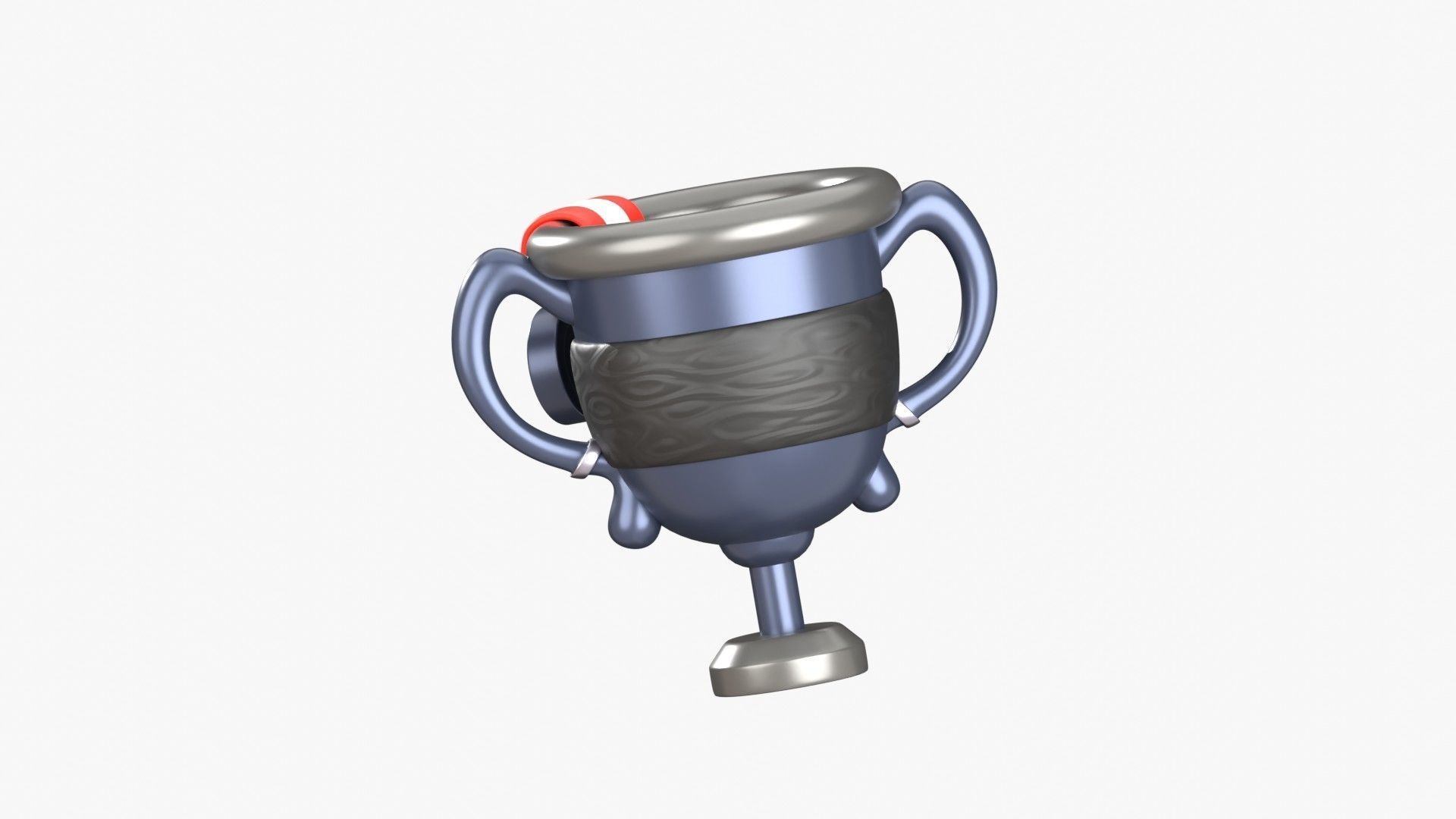 Trophy 3D Illustration 3D model_10