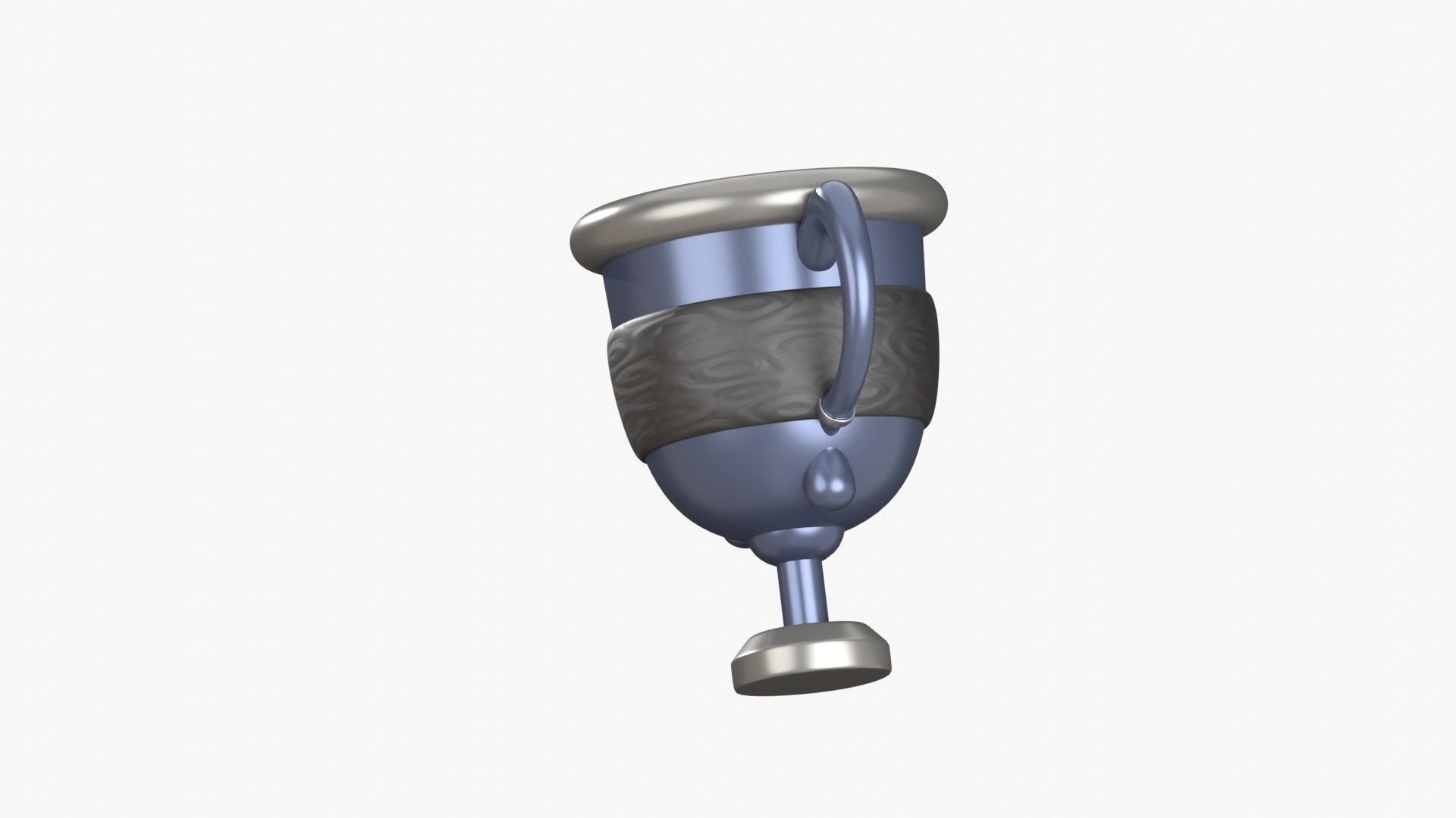 Trophy 3D Illustration 3D model_14