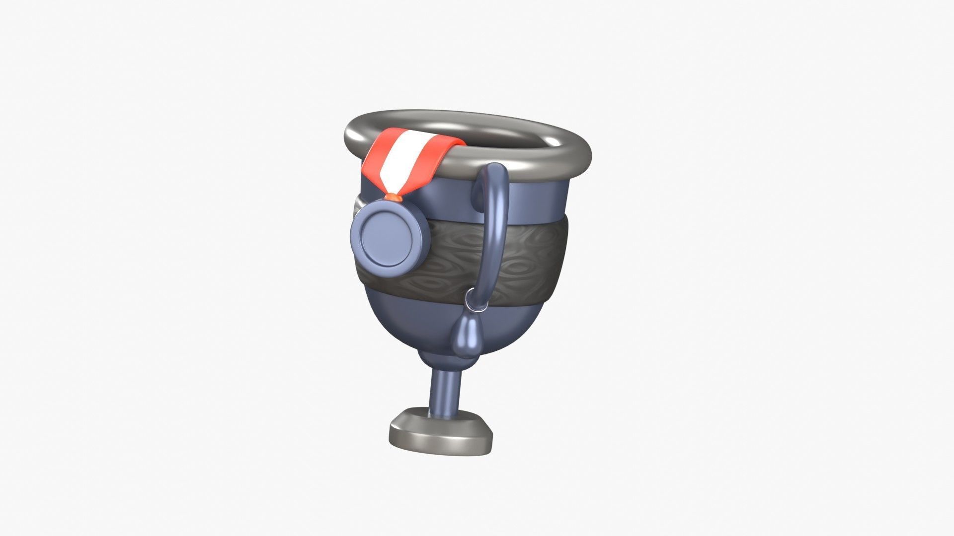 Trophy 3D Illustration 3D model_5