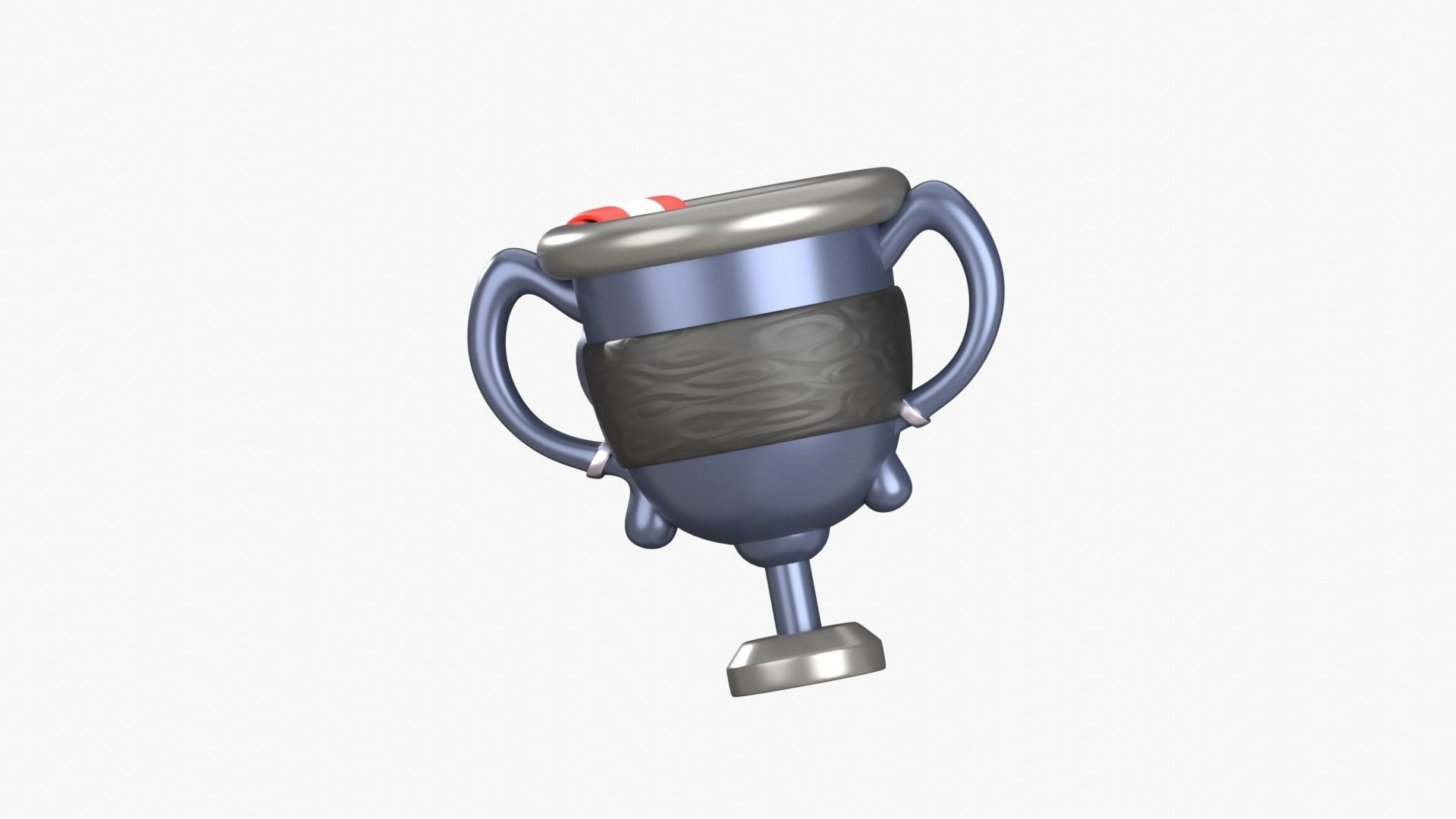 Trophy 3D Illustration 3D model_11