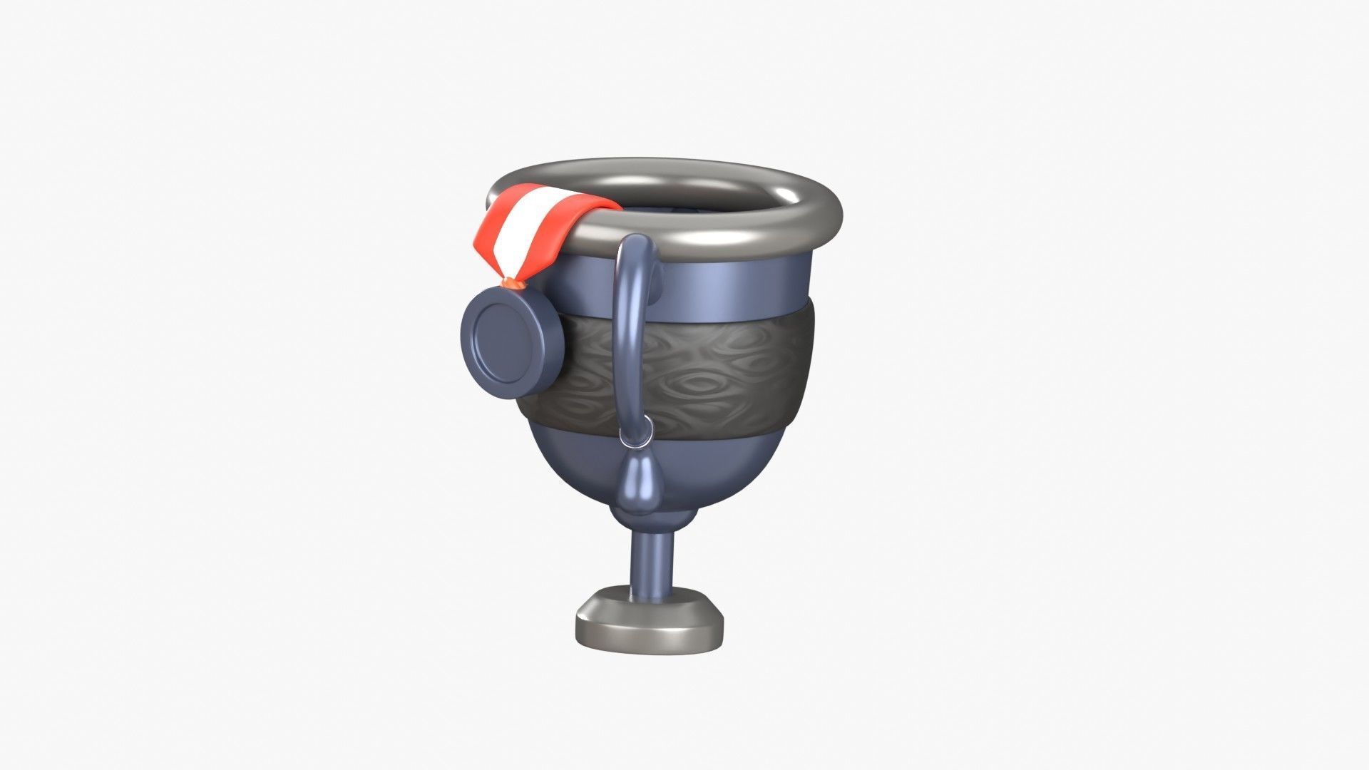 Trophy 3D Illustration 3D model_6