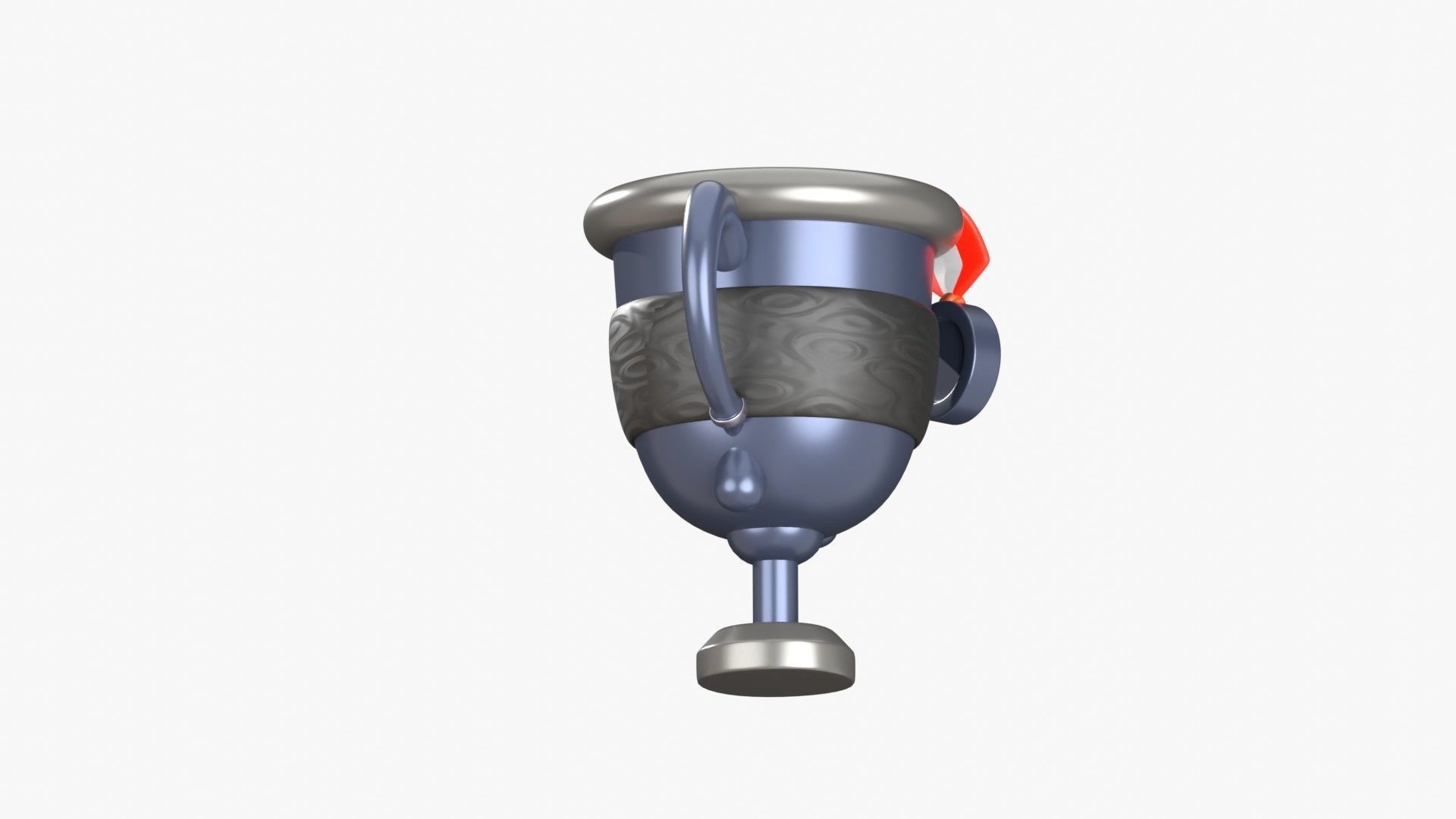 Trophy 3D Illustration 3D model_16