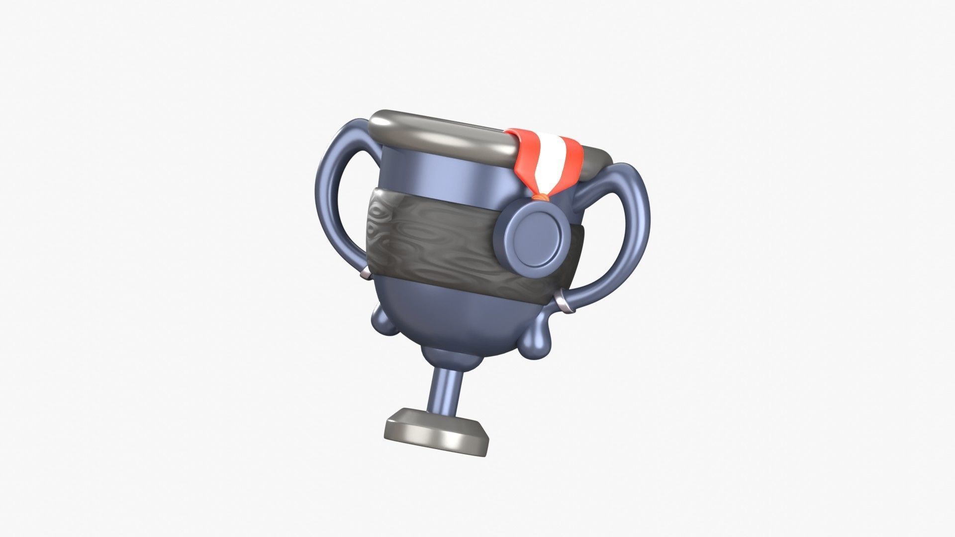 Trophy 3D Illustration 3D model_2