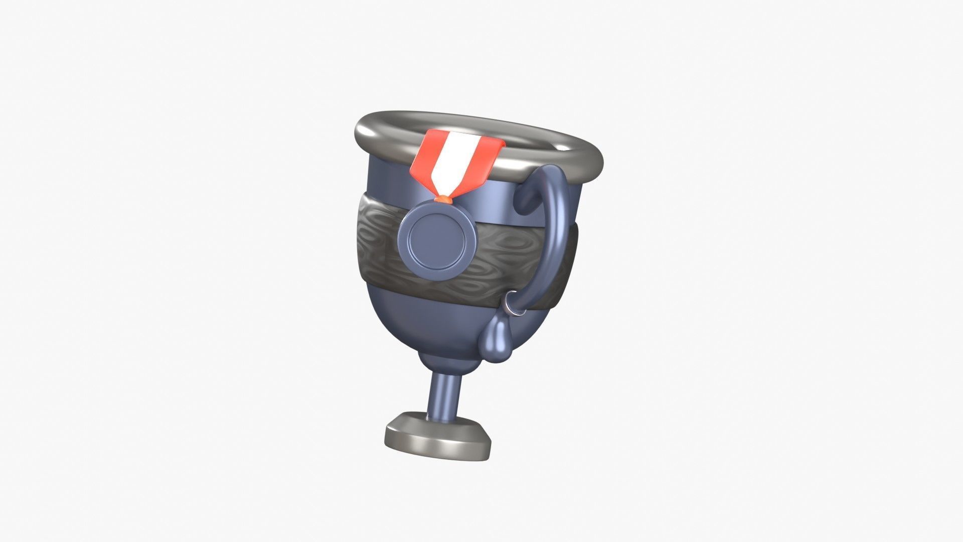 Trophy 3D Illustration 3D model_4