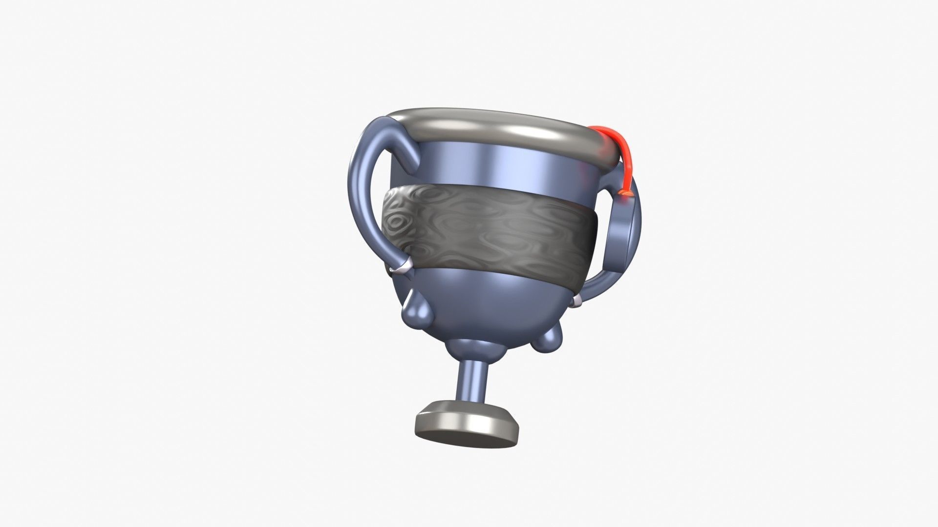 Trophy 3D Illustration 3D model_18