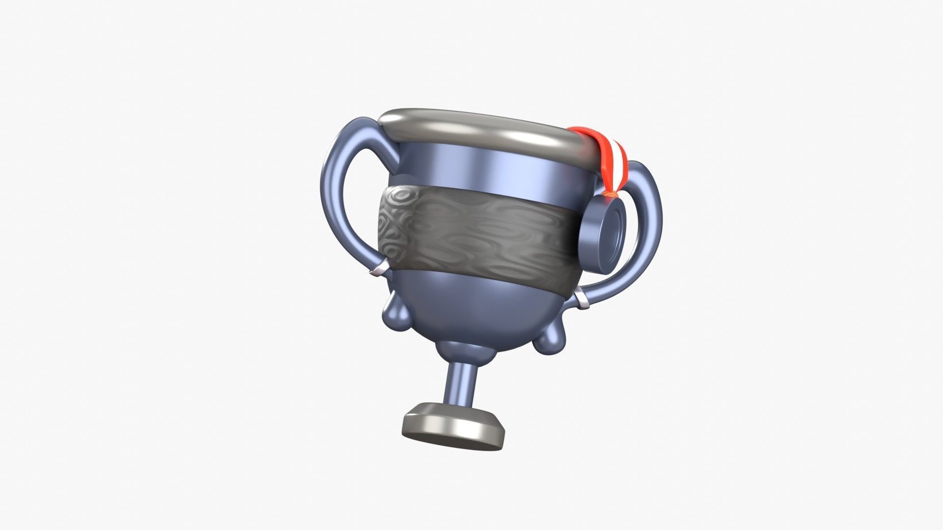 Trophy 3D Illustration 3D model_19