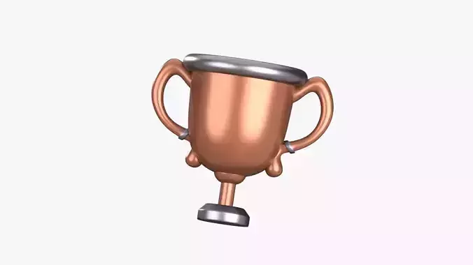 Trophy 3D Illustration