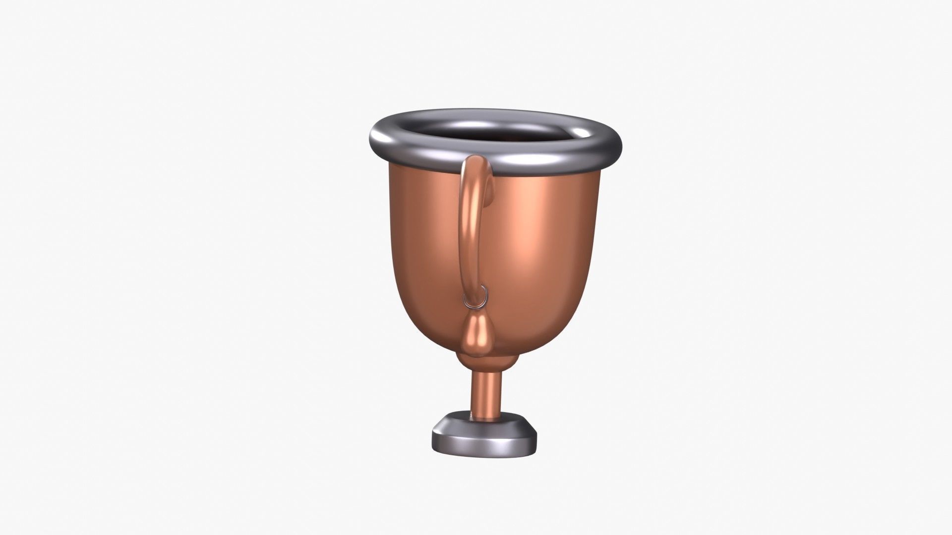Trophy 3D Illustration 3D model_6