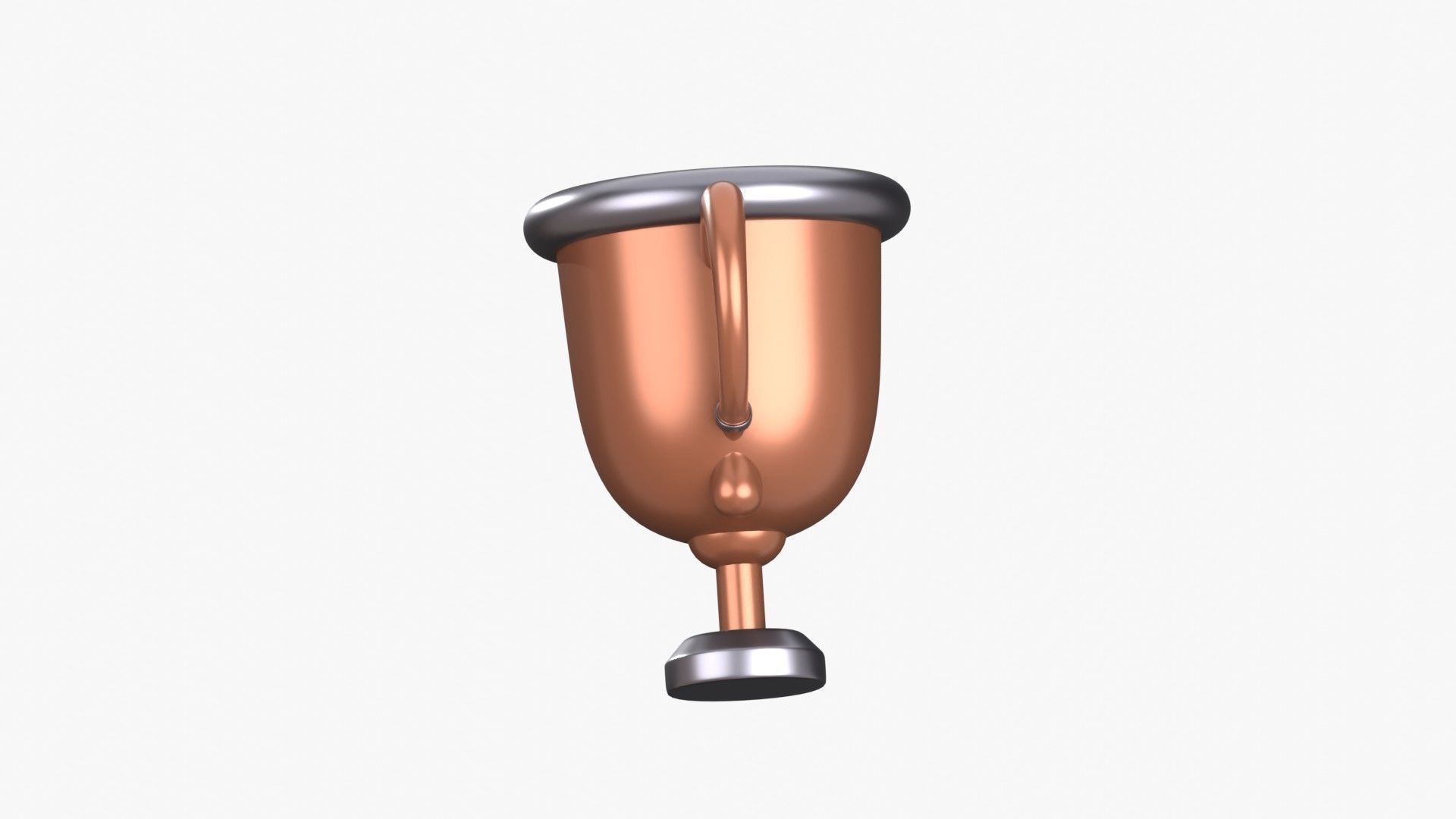 Trophy 3D Illustration 3D model_15