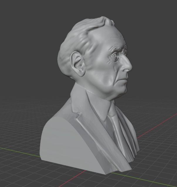 Jose Carreras 3D print model_4