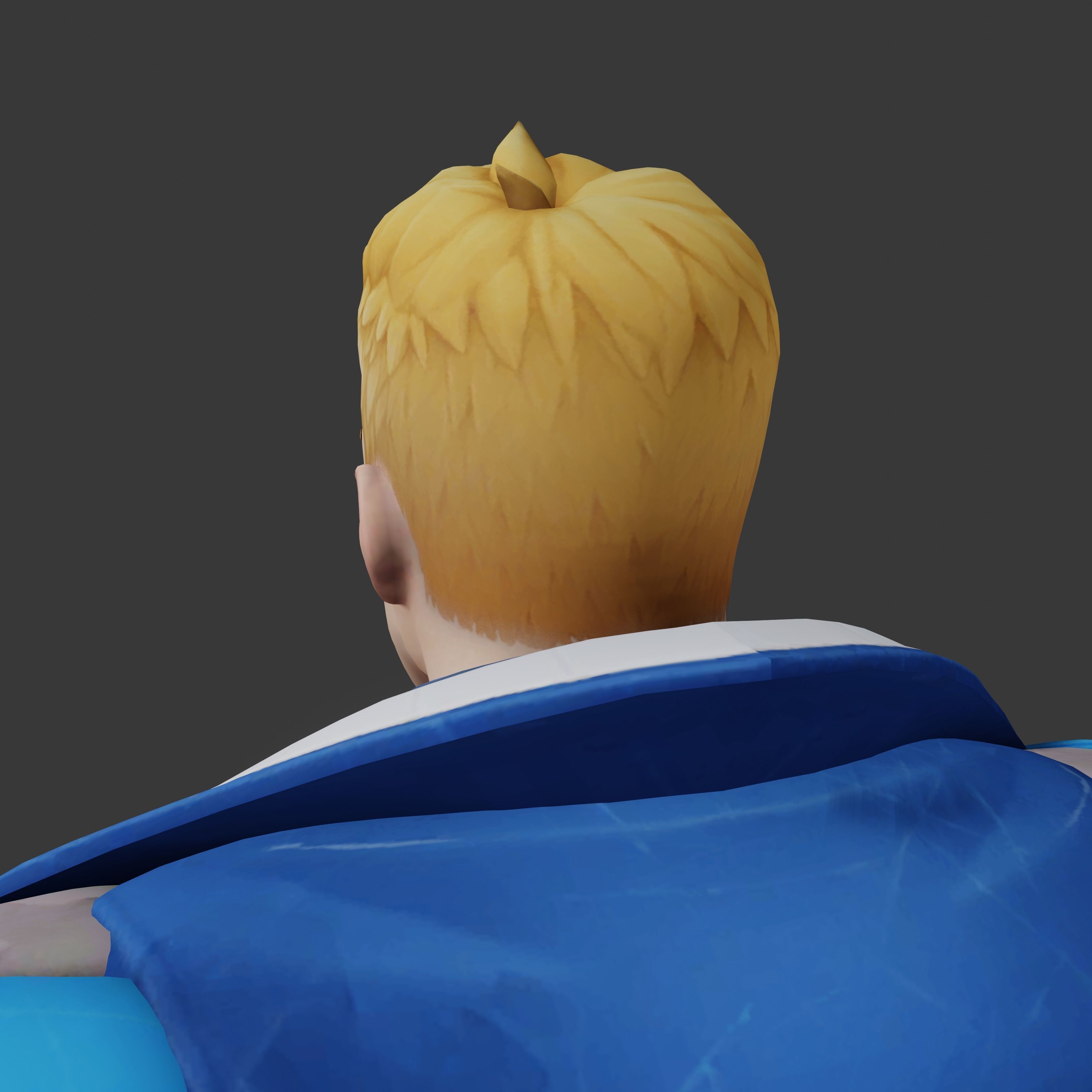 Strike Commander Aka soldier 76 Low-poly 3D model_13