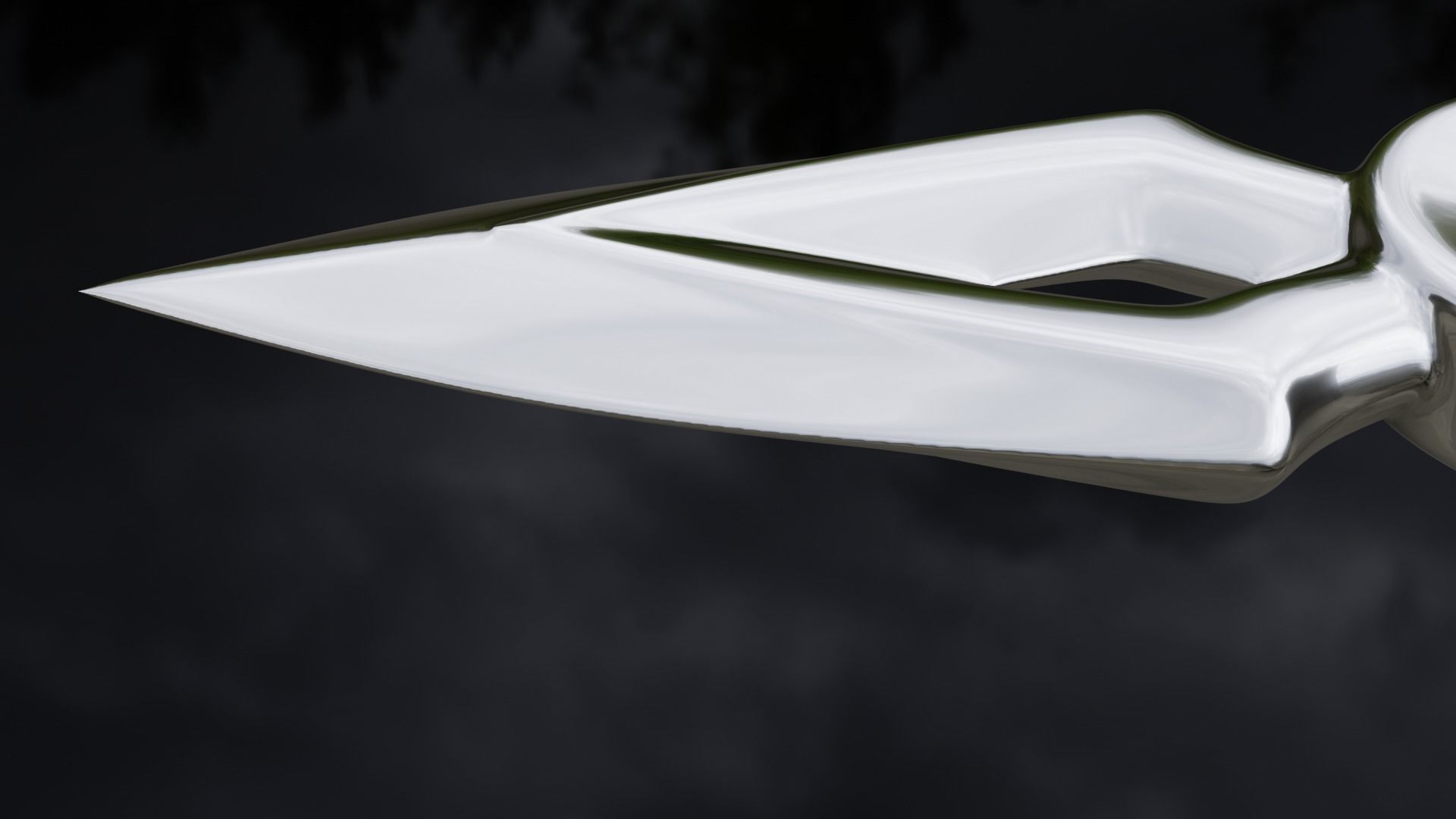 Jetts Kunai 3D model_3