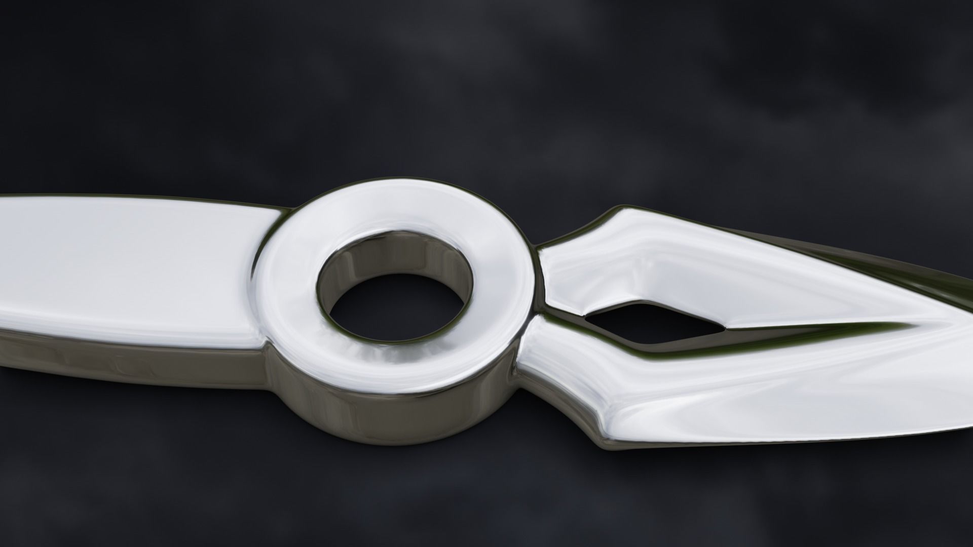 Jetts Kunai 3D model_8