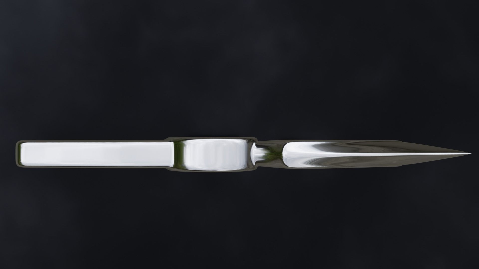 Jetts Kunai 3D model_2