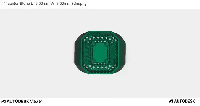 Men Ring With Oval Cut Center Stone