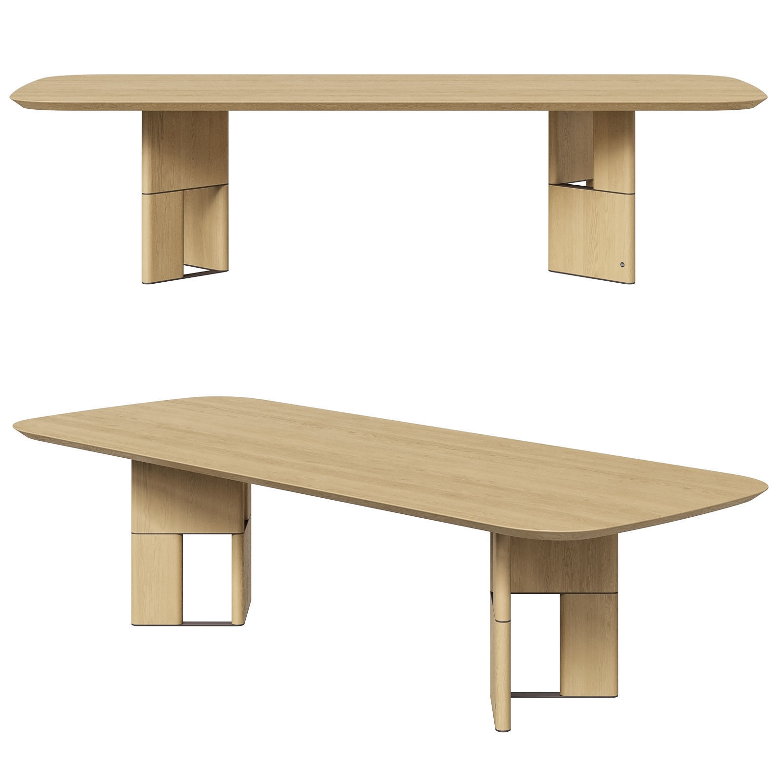 Morica Design Tetris dining table 3D model_1