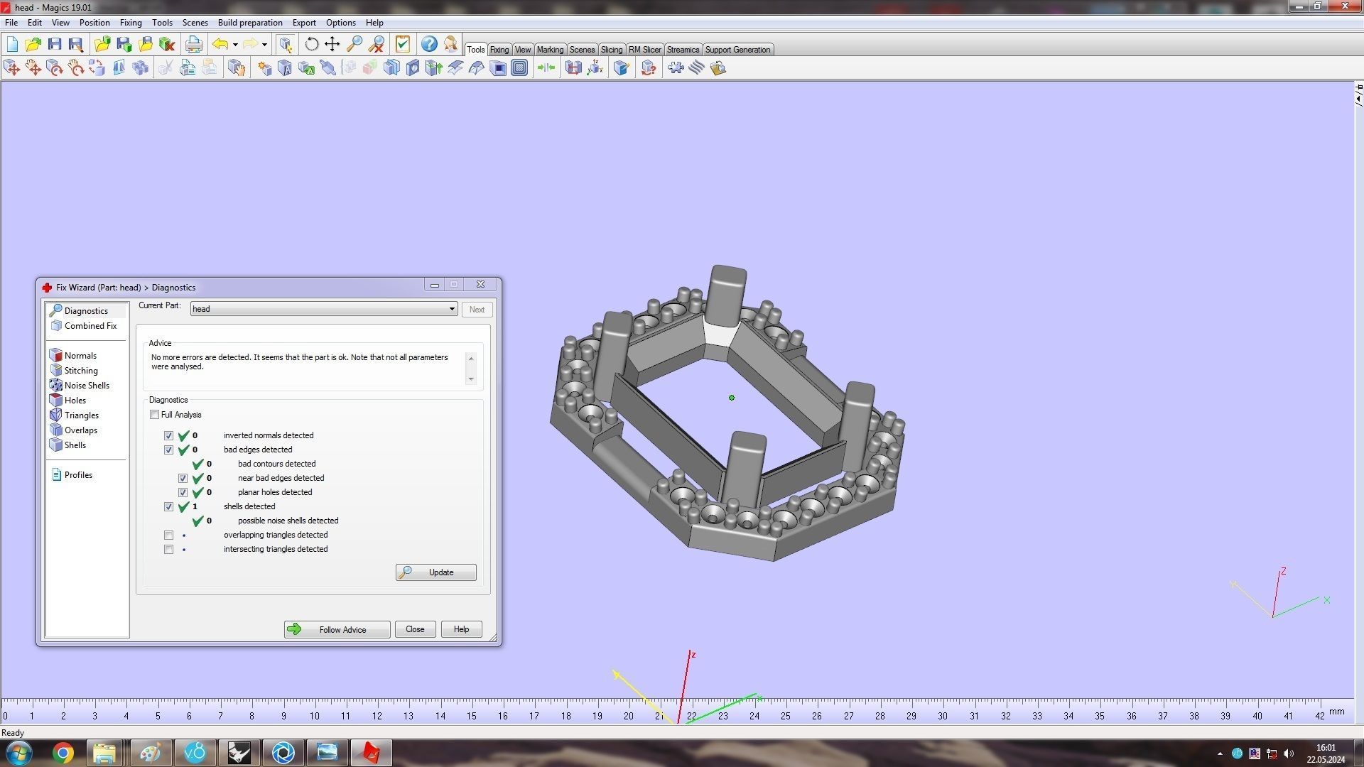 Marquise And Emerald Grape Ring 3D print model_12