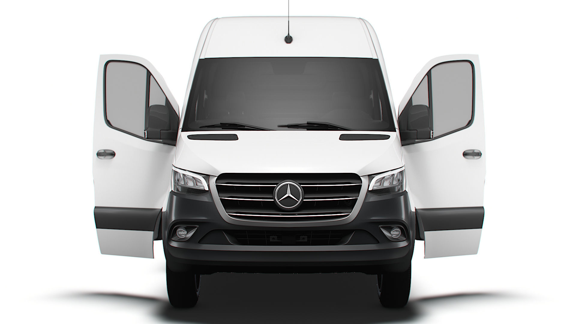 Mercedes Benz eSprinter Panel Van L1H2 FWD HQ Interior 2024 3D model_6