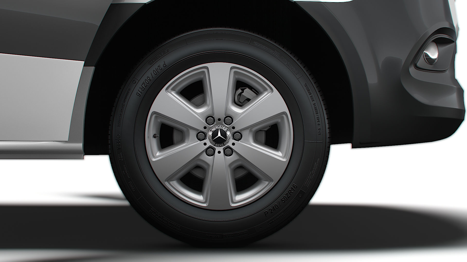 Mercedes Benz eSprinter Panel Van L1H2 FWD HQ Interior 2024 3D model_9