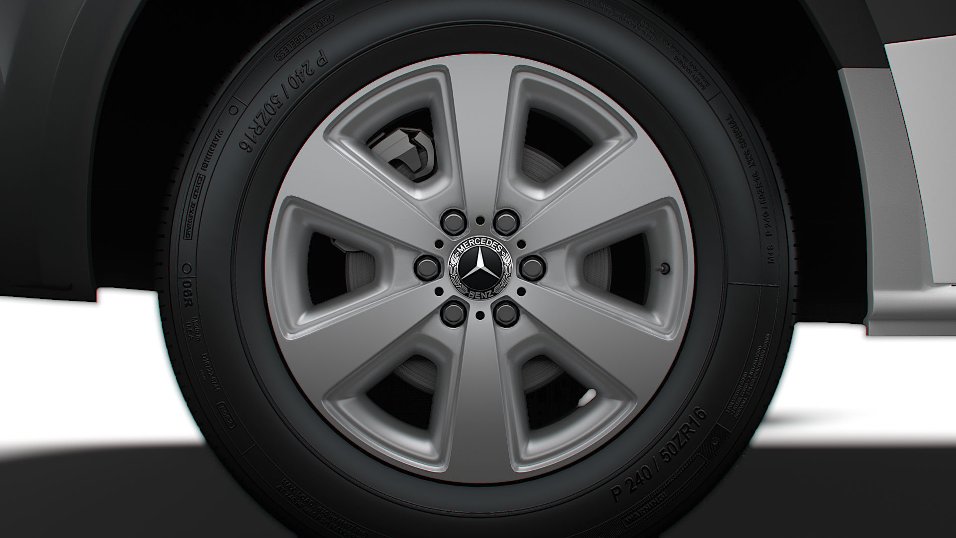 Mercedes Benz eSprinter Panel Van L1H2 FWD HQ Interior 2024 3D model_12