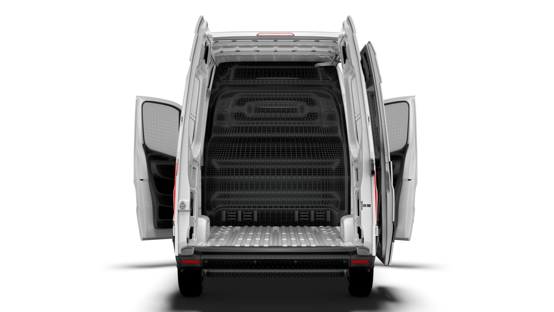 Mercedes Benz eSprinter Panel Van L1H2 FWD HQ Interior 2024 3D model_24