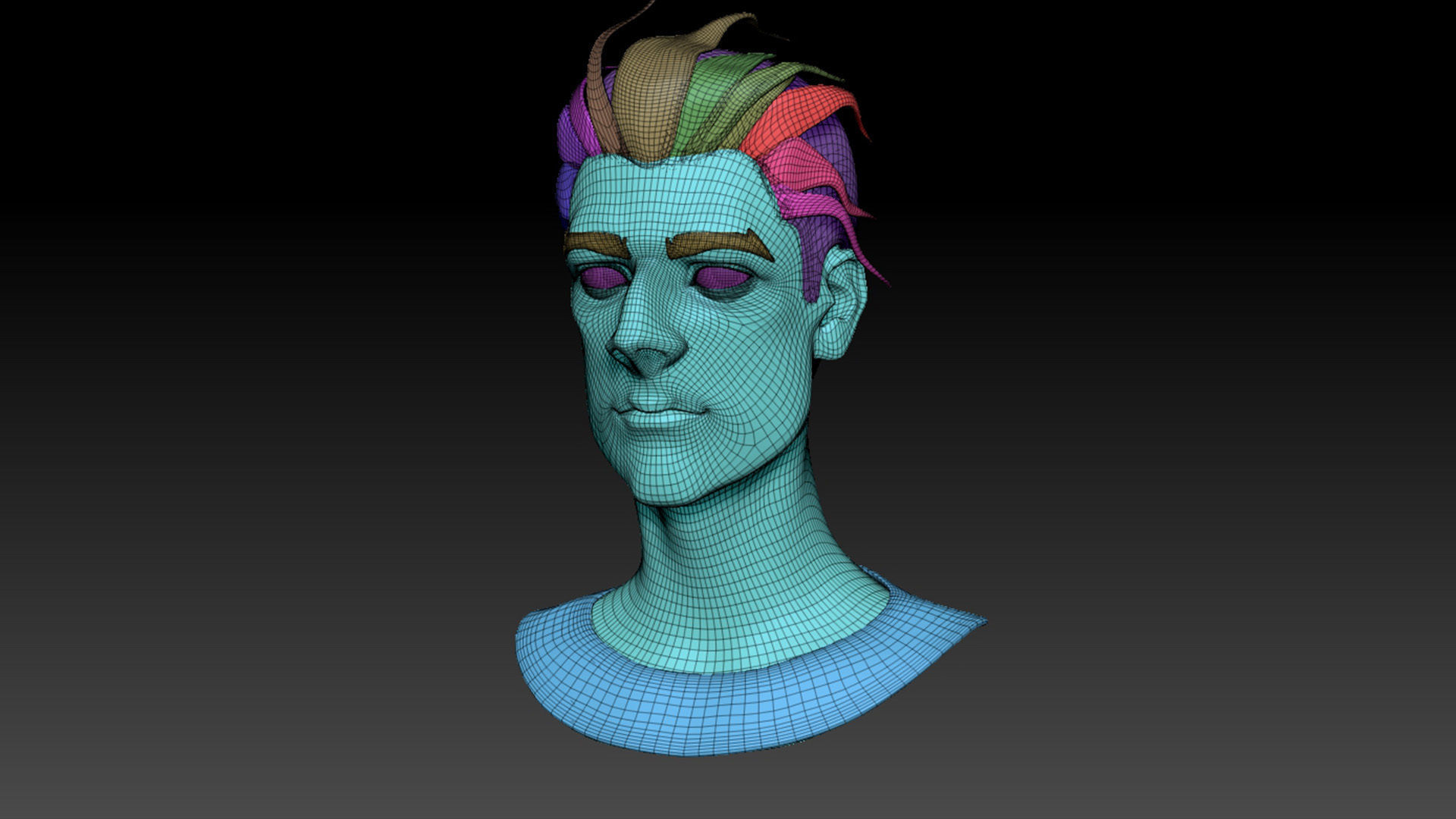 Handsome Boy 3D model_9