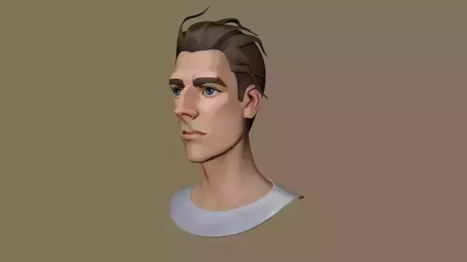 Handsome Boy 3D model